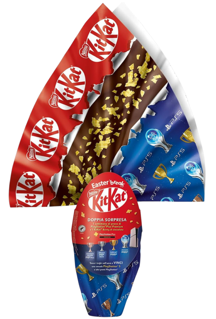 kit kat uovo di pasqua al cioccolato al latte con wafer kitkat 240 gr. - foto 1