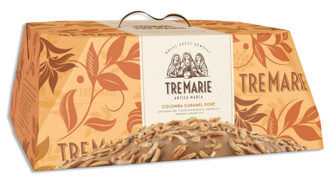 tre marie colomba caramel dorè con caramello e mandorle tre marie 900 gr. - foto 1