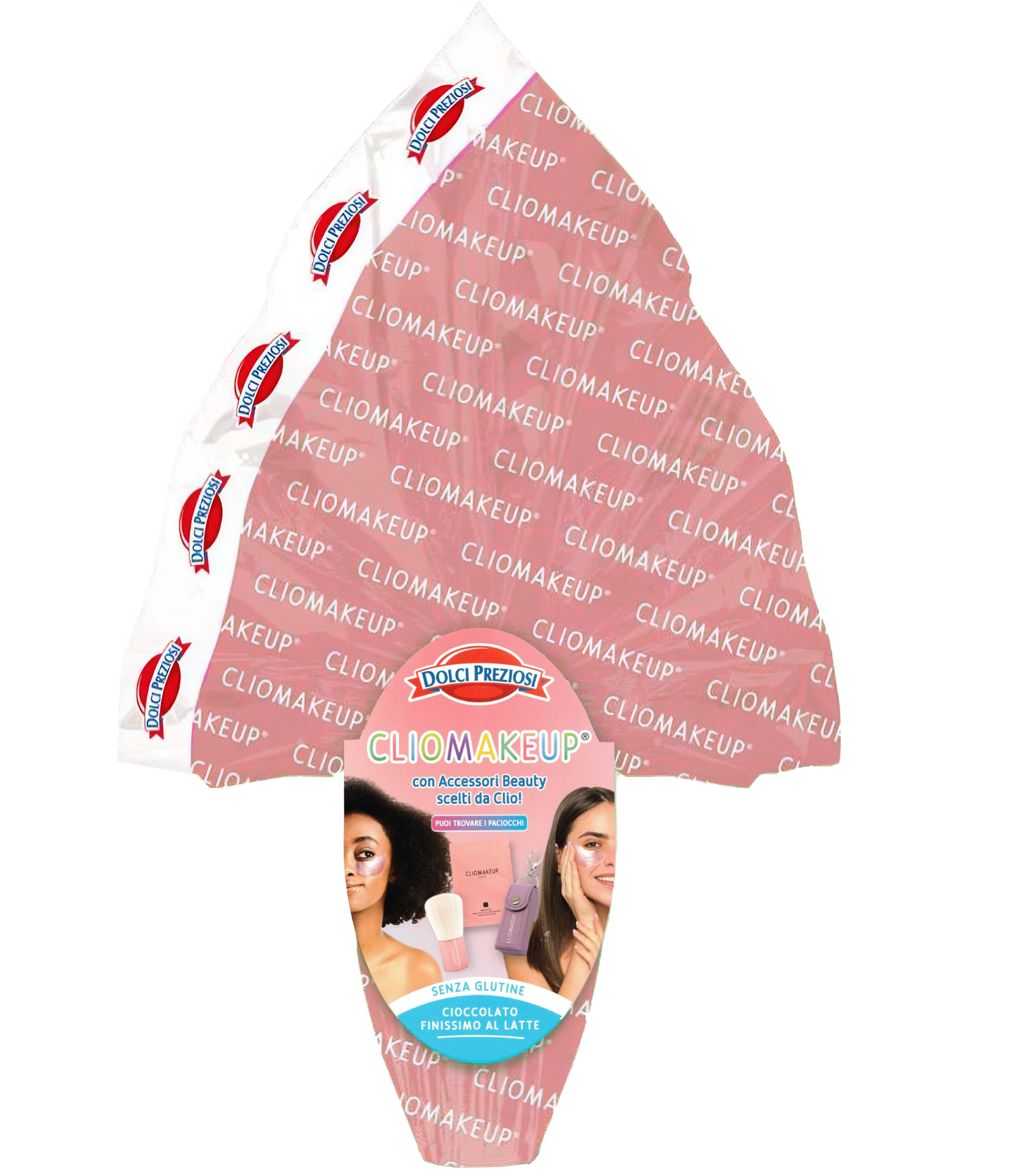 dolci preziosi uovo di pasqua clio makeup cioccolato al latte dolci preziosi 240 gr. - foto 1