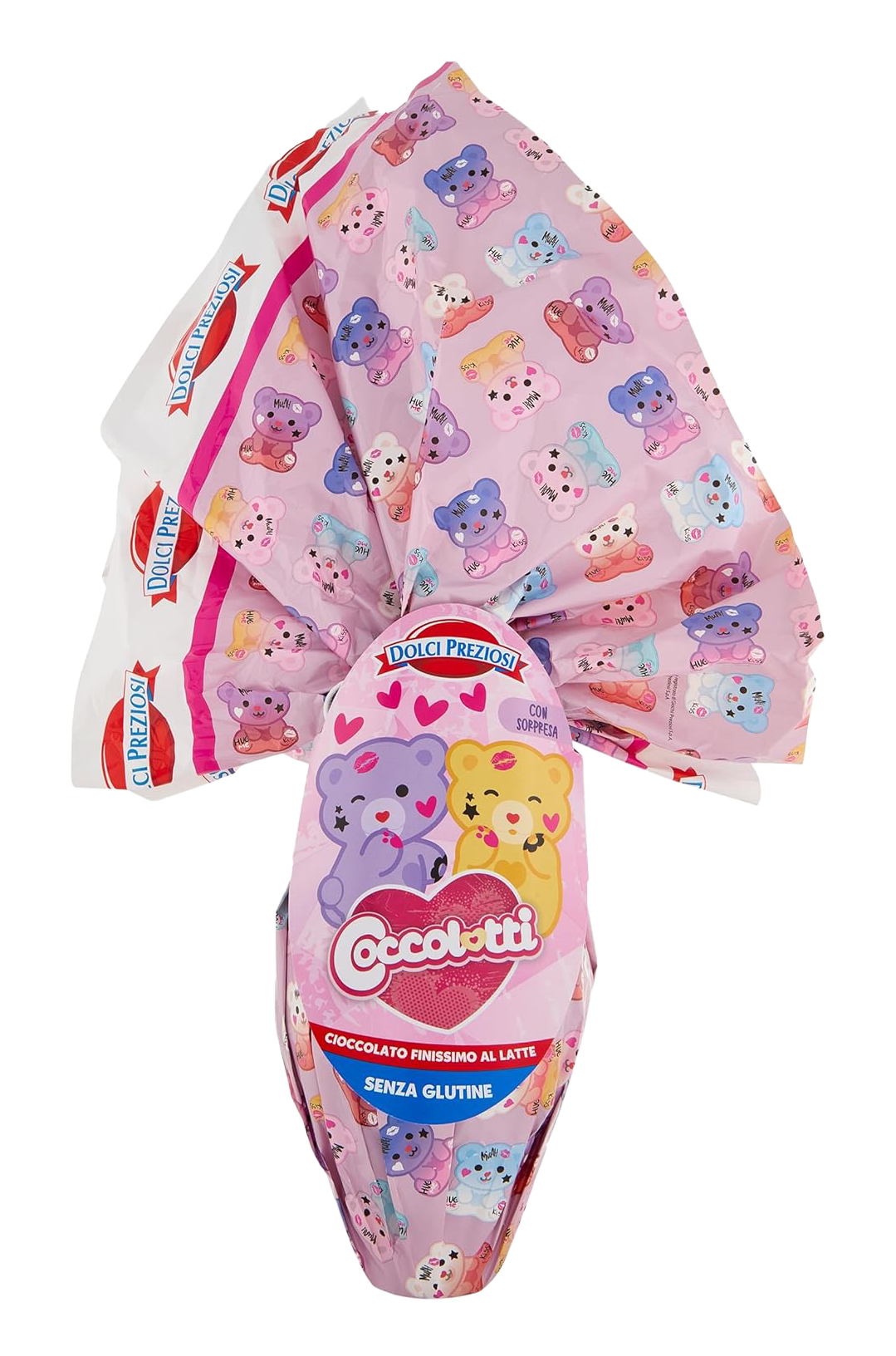 dolci preziosi uovo di pasqua coccolotti al cioccolato al latte dolci preziosi 240 gr. - foto 1