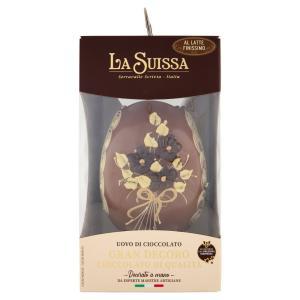 Uovo di cioccolato al latte decorato  500 gr