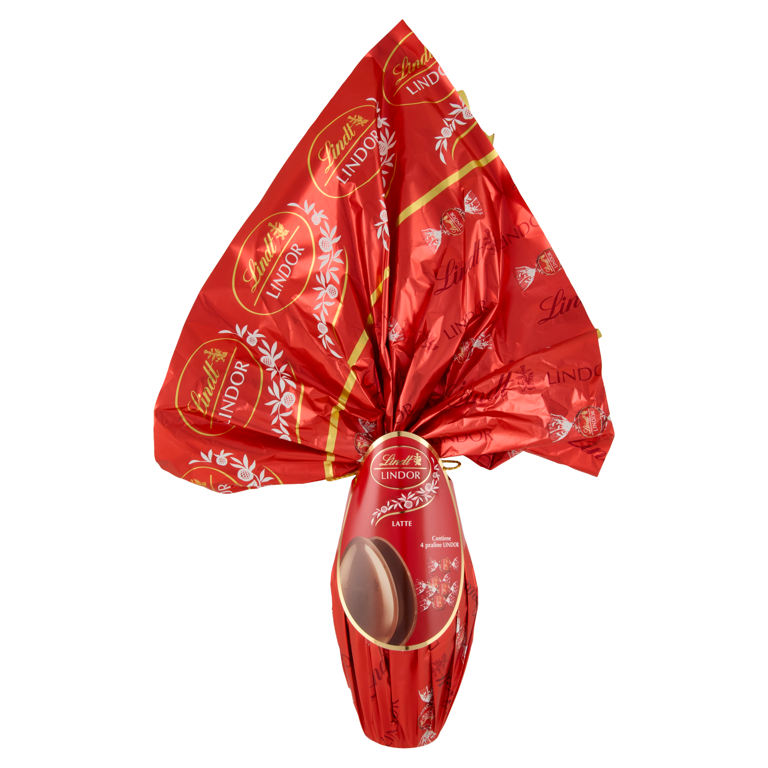 lindt uovo di pasqua lindor al cioccolato al latte lindt 320 gr. - foto 1