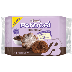 Pandorì con farcitura al cioccolato  150 gr.