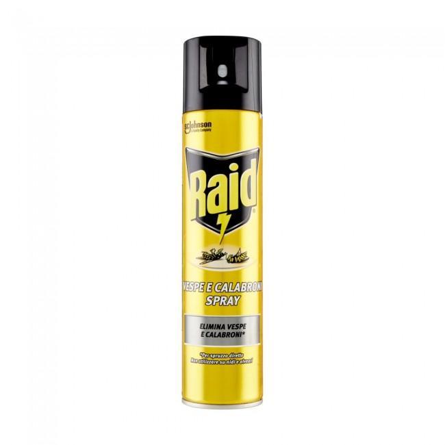 raid insetticida spray per vespe e calabroni raid 400 ml. - foto 1