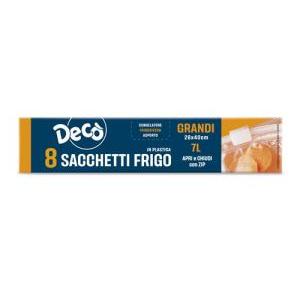 Sacchetti frigo con chiusura ermetica taglia l decò