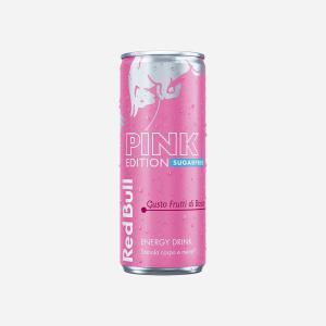 Energy drink pink edition  ai frutti di bosco senza zucchero 250 ml.
