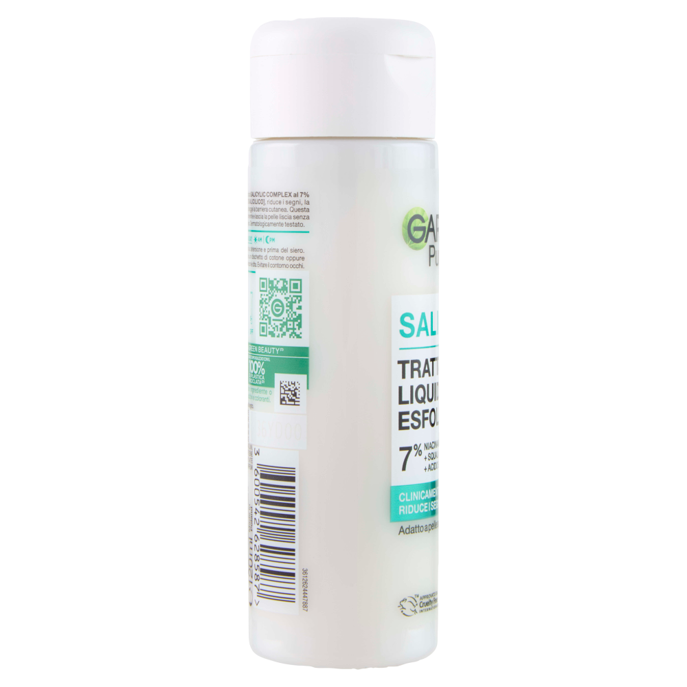 Trattamento Viso Liquido Esfoliante Calmante Acido Salicilico e  Niacinamide Garnier 120ml-3