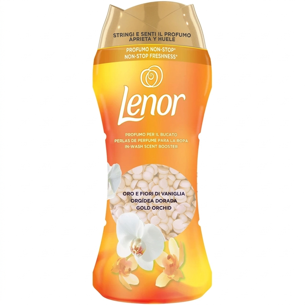 lenor profumatore per bucato in perle oro e fiori di vaniglia lenor - foto 1