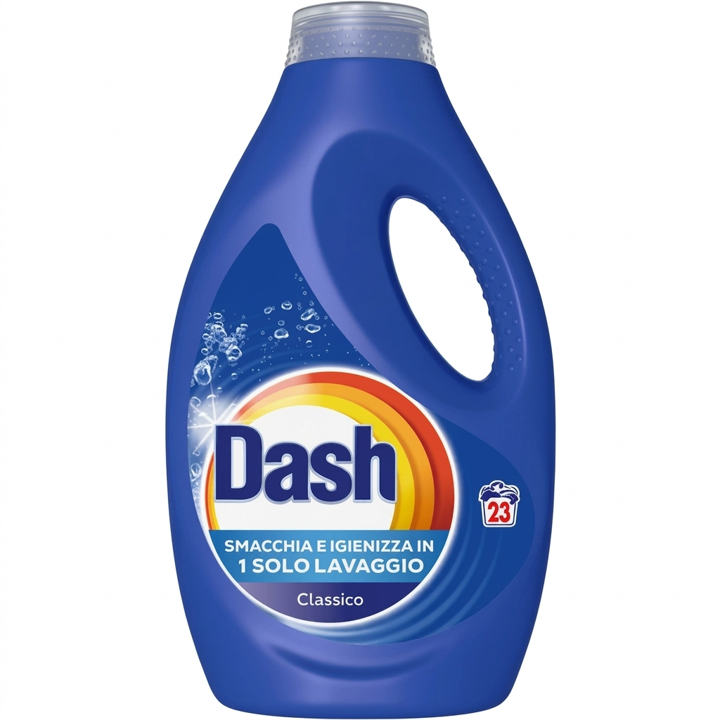 dash detersivo liquido lavatrice classico 23 lavaggi dash - foto 1