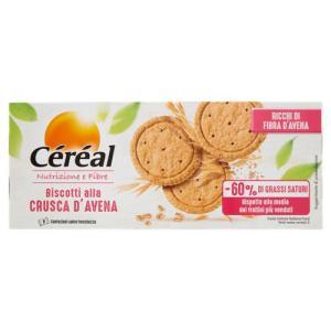 Biscotti alla crusca d'avena céréal
