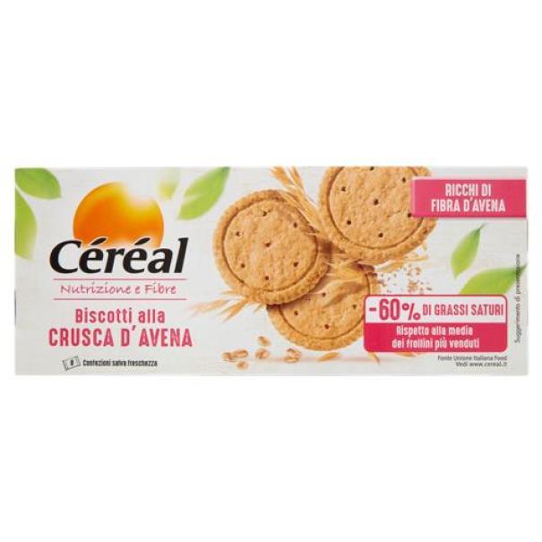 Biscotti alla Crusca d'Avena Cereal Biscotti alla Crusca d'Avena Cereal