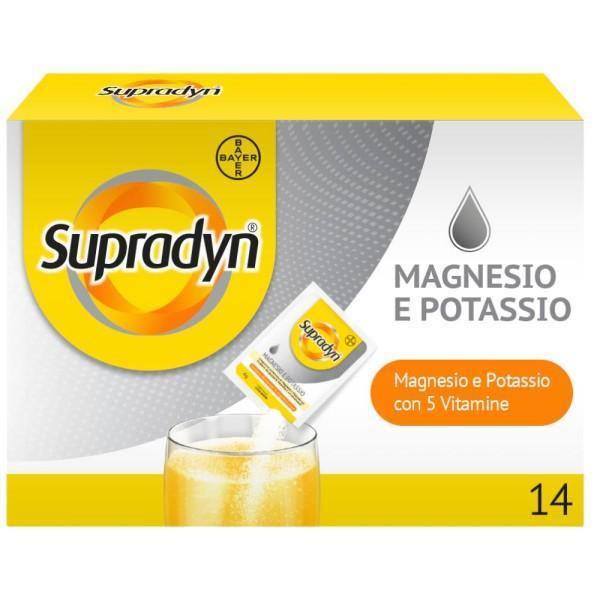 supradyn supradyn magnesio e potassio – integratore idrosalino 56 gr / 40 bustine - foto 1