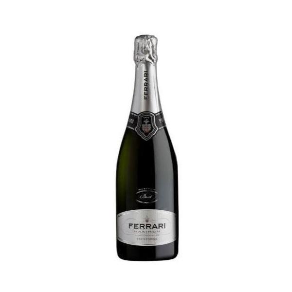 ferrari spumante trento doc confezione maximum brut e maximum demi sec ferrari 2x75 cl - foto 1