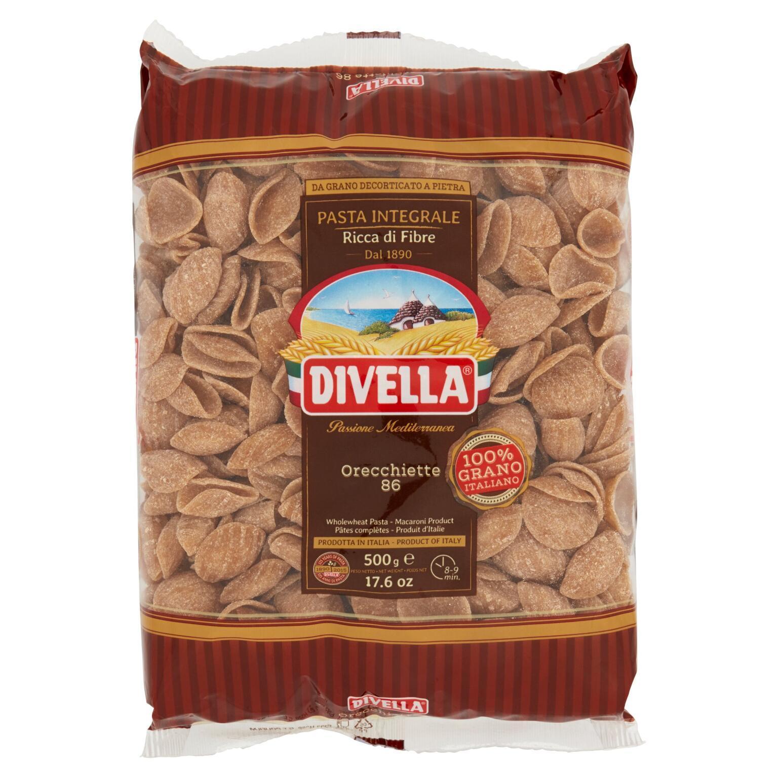divella, orecchiette, orecchietteintegrali, pastaintegrale, pastadigrantoduro, primipiatti, spesaonline, 500 GR, DIVELLA 500 GR, bonta, gusto rustico, qualita, dispensa, piacere, fragranza, prodotti divella, 500gr, benessere, 500 GR divella orecchiette integrali 500 gr divella - foto 1