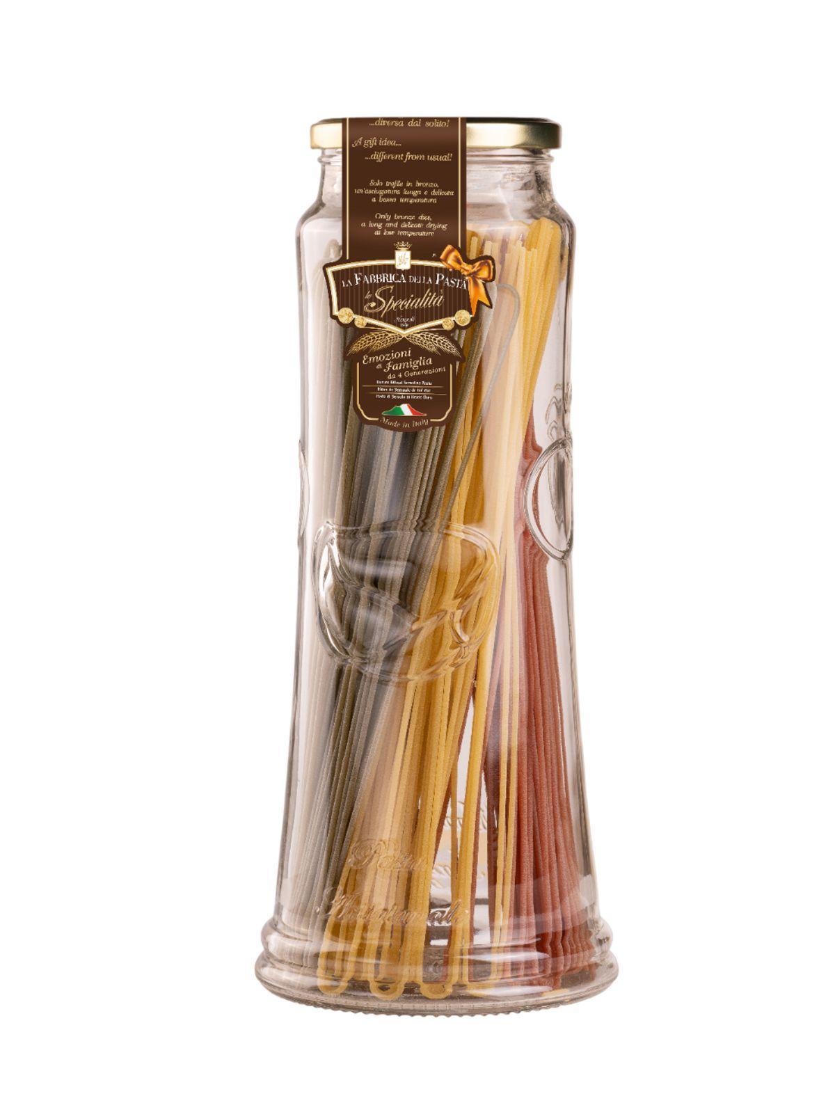 fabbrica della pasta vaso della fortuna fidanzati tricolore la fabbrica della pasta 500 gr. - foto 1