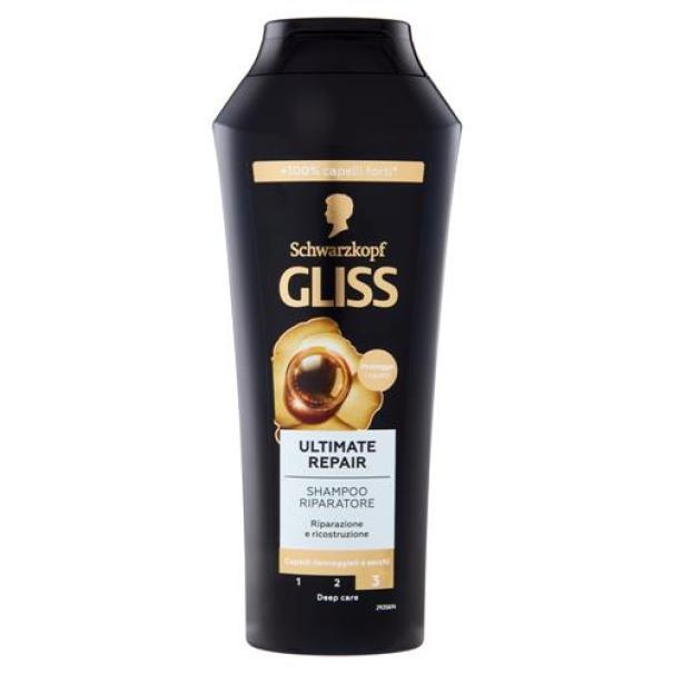 Shampoo Riparatore Ultimate Repair Capelli Danneggiati Gliss Shampoo Riparatore Ultimate Repair Capelli Danneggiati Gliss