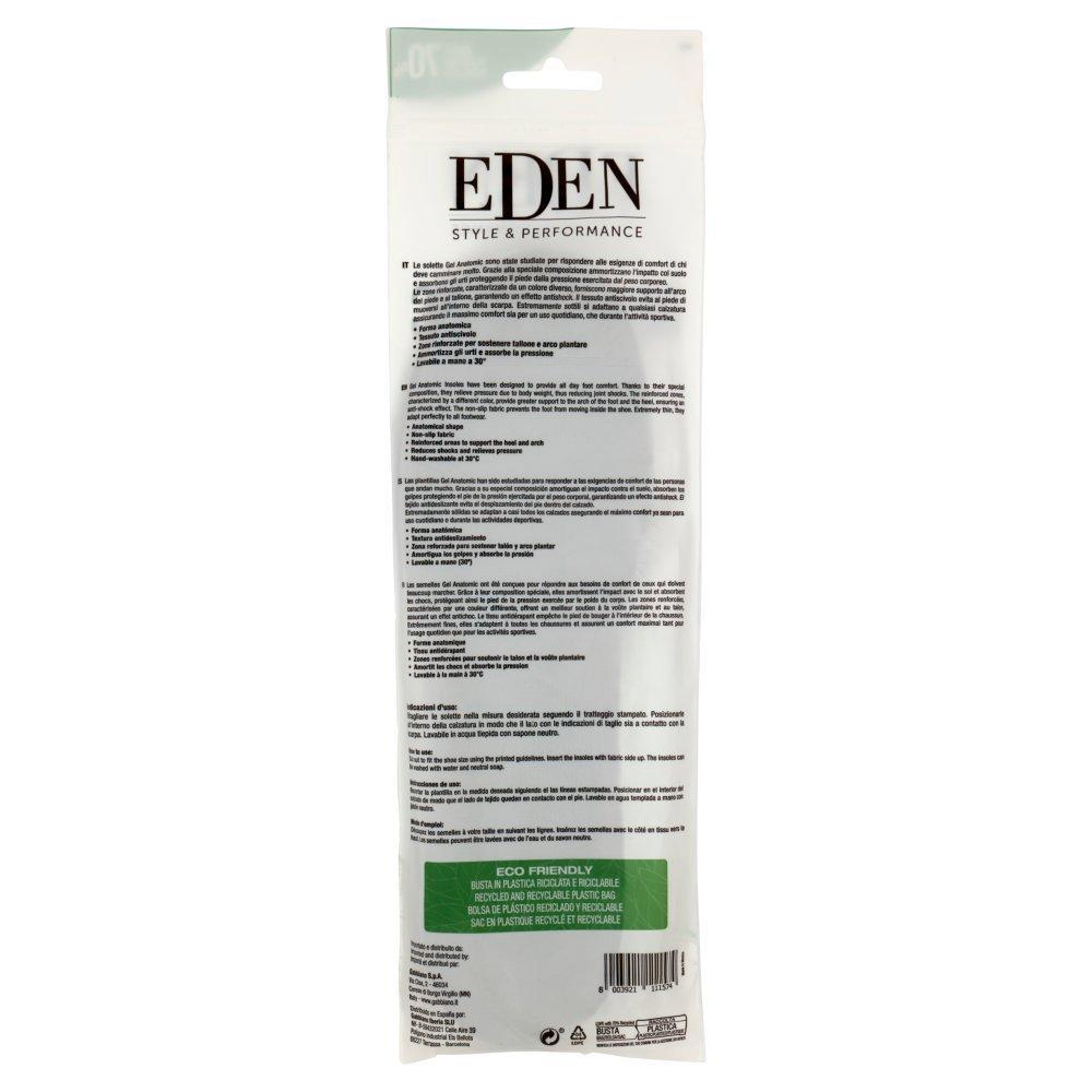 eden soletta gel anatomic style & performance eden taglia 36/41 - foto 2