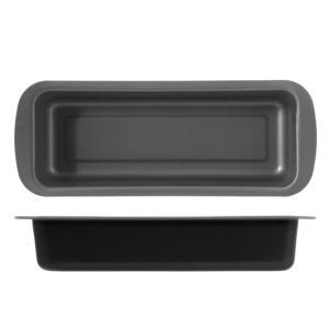 Stampo per plumcake in alluminio antiaderente color antracite maitre  25 cm.