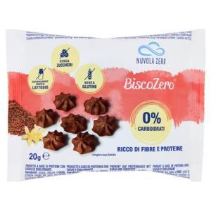 Biscotti senza carboidrati al gusto cacao  biscozero 20 gr.