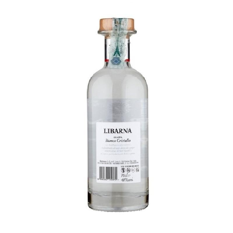 libarna grappa bianca classica e raffinata libarna 40% 70 cl - foto 2
