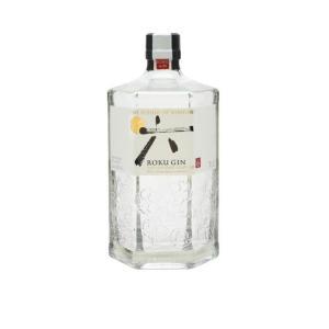 Gin roku  giapponese 6 botanici 43% vol 70 cl
