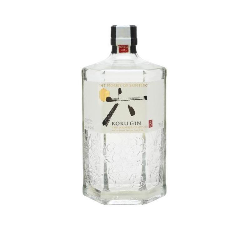 gin-roku-suntory-giapponese-6-botanici-43-vol-70-cl suntory gin roku suntory giapponese 6 botanici 43% vol 70 cl - foto 1