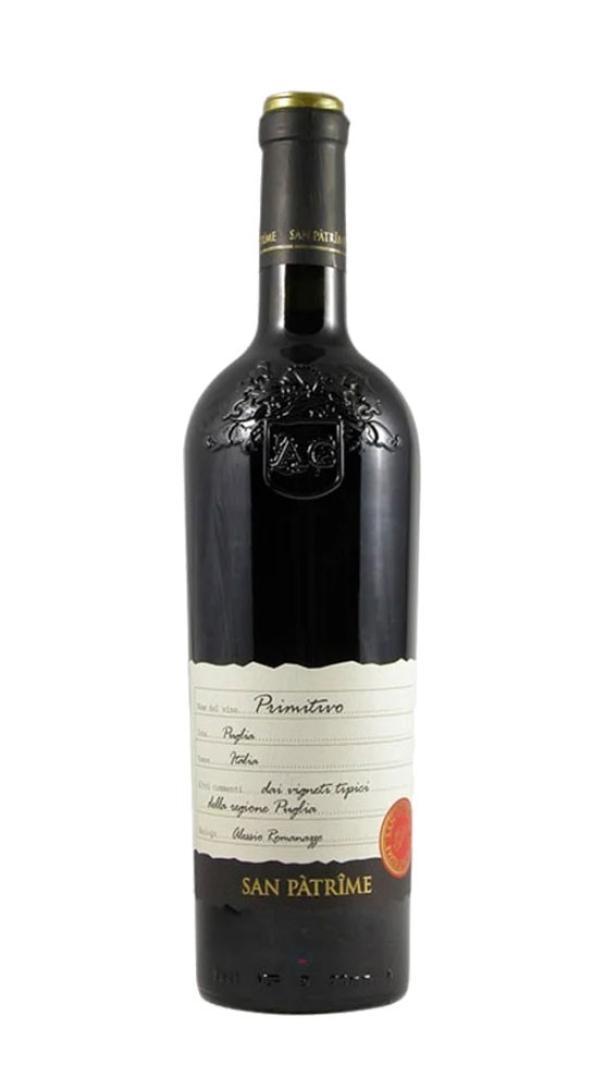 san patrimo vino rosso pugliese di grande intensità primitivo igp san patrime 75 cl - foto 1