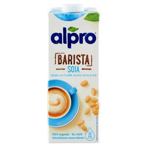 Bevanda vegetale alla soia specifica per cappuccino e caffè barista alpro 1 lt.
