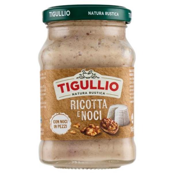 tigullio sugo pronto ricotta e noci tigullio 185 gr. - foto 1