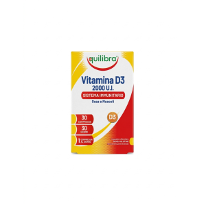 Integratore alimentare vitamina d3 alto dosaggio  30 compresse