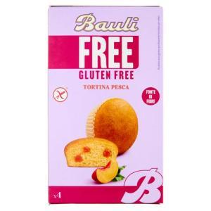 Free tortina alla pesca senza glutine 4 pezzi