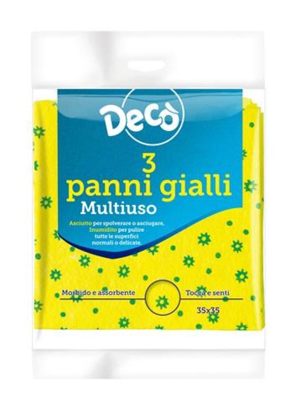 deco panno multiuso pannogiallo deco - foto 1