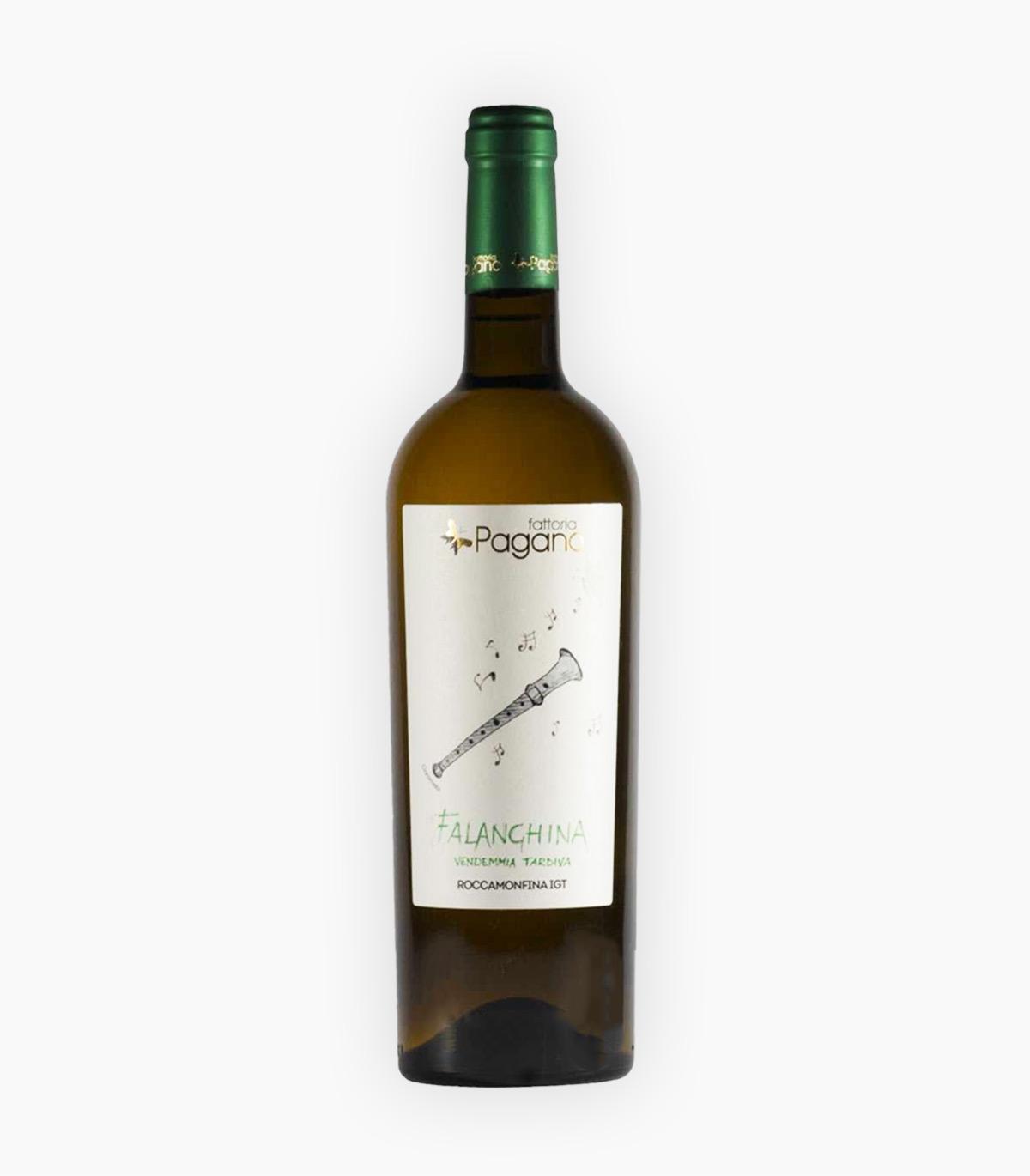 pagano vino bianco campano di grande struttura falanghina vendemmia tardiva cantina pagano 75 cl - foto 1