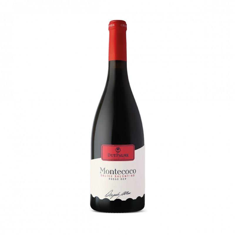 due palme vino rosso pugliese di grande struttura montecocco salice salentino dop cantine due palme 75 cl - foto 1