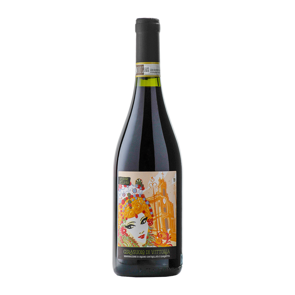 cantine madaudo vino rosso siciliano di prestigio cerasuolo di vittoria docg cantine madaudo 75 cl - foto 1