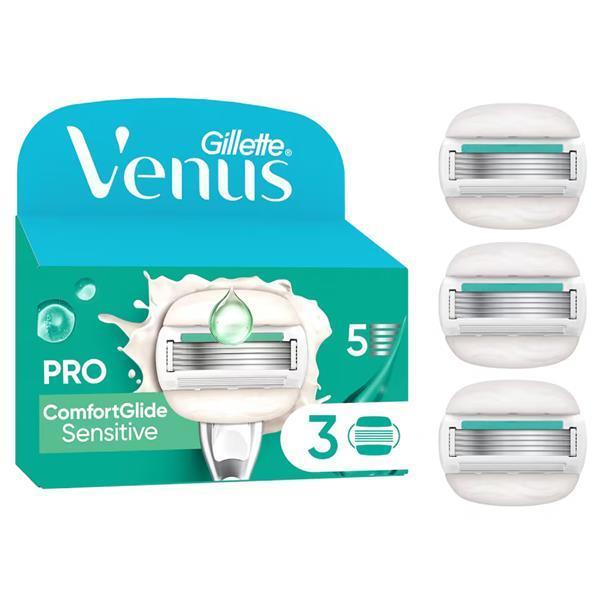 gilette ricambi per rasoio donna comfortglide pro sensitive venus gillette 5 lame - foto 1