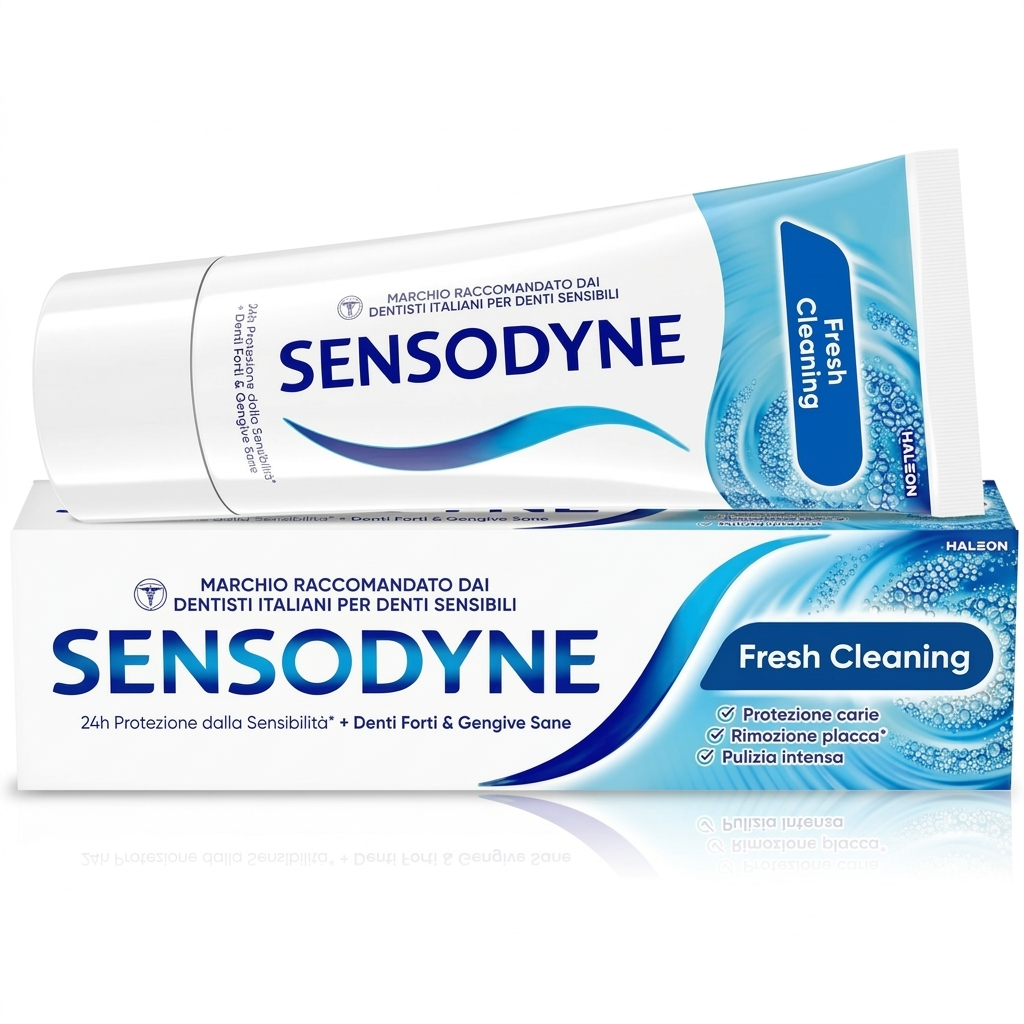 sensodyne dentifricio fresh cleaning sensodyne 75 ml. - foto 1