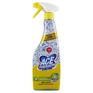 Sgrassatore spray cucina limone e bergamotto senza candeggina  600 ml