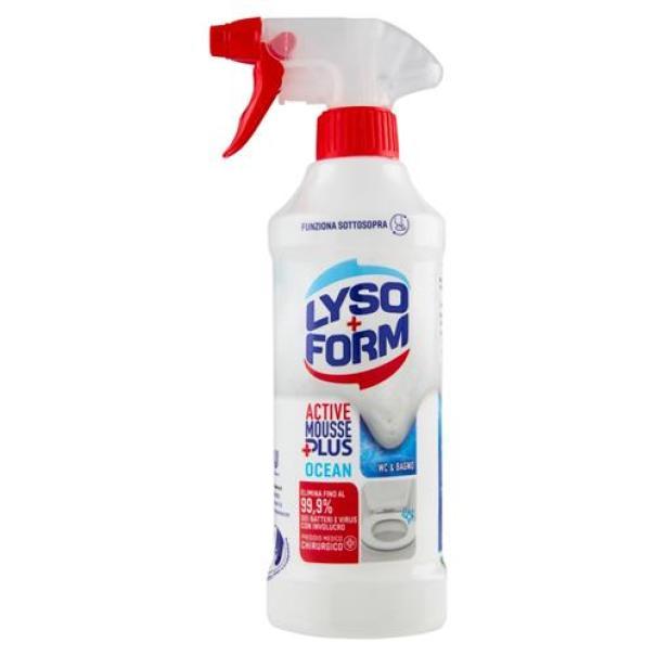 Detergente WC e Bagno Active Mousse Ocean Lysoform