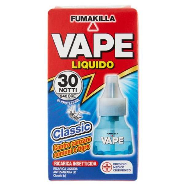 vape, ricarica, zanzare, protezione, casa, igiene, spesaonline, 30 notti, VAPE RICARICA, bonta, efficacia, qualita, dispensa, protezione insetti, piacere, prodotti vape, insetti volanti, ambiente protetto, zanzara tigre vape ricarica liquida classica vape 30 notti - foto 1