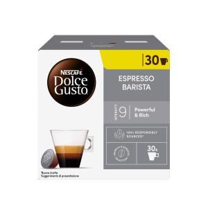 Capsule caffè espresso barista compatibili dolce gusto nescafé 30 capsule 195 gr.