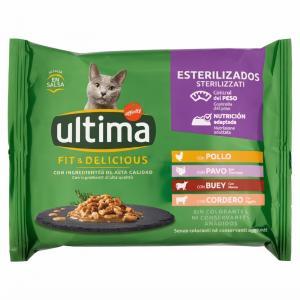 Multipack alimentum umido gatto adulto carne  340 gr