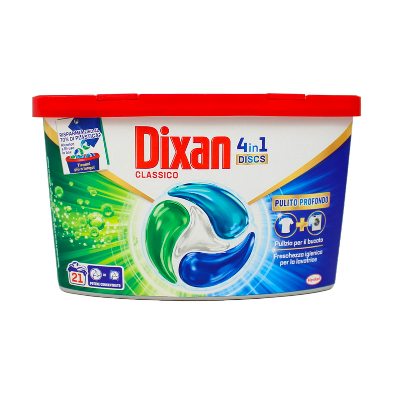 detersivo-bucato-lavatrice-4-in-1-dixan-discs-classico-21-pz-1