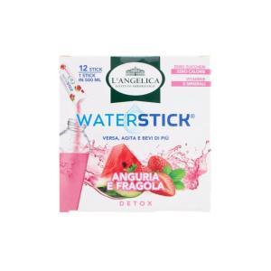 Integratore waterstick detox gusto anguria e fragola  l angelica 12 stick