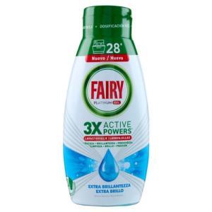Detersivo gel lavastoviglie platinum extra brillantezza brezza marina  504 ml