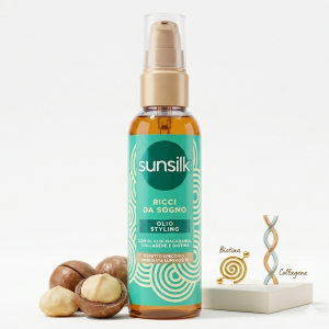 Olio nutriente ricci da sogno con olio di argan  75 ml.