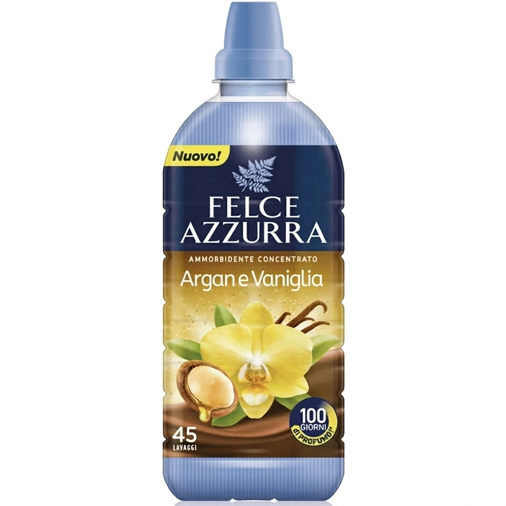 felce azzurra ammorbidente concentrato argan e vaniglia 45 lavaggi felce azzurra 900 ml. - foto 1