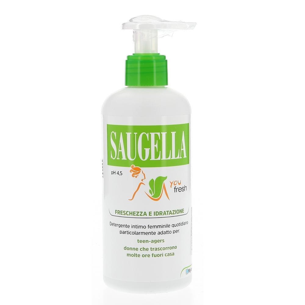 saugella detergente intimo quotidiano con azione rinfrescante e anti-odore fresh saugella 200 ml - foto 1