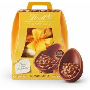 Uovo di pasqua dondolino al cioccolato al latte gran formato  700 gr.