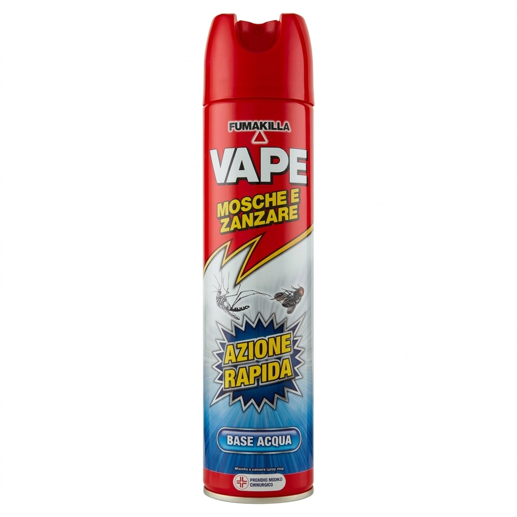 vape, insetticida, mosche, zanzare, protezione, casa, igiene, spesaonline, 400 ML, VAPE 400 ML, bonta, efficacia, qualita, dispensa, protezione insetti, piacere, prodotti vape, insetti volanti, 400ml, ambiente protetto vape insetticida vape mosche e zanzare 400 ml. - foto 1